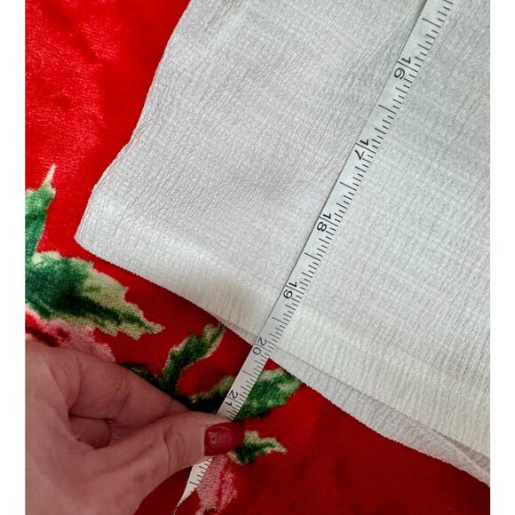 Madewell Blouse Women’s Small White NWT Puff Sleeve Cottagecore Romantic - Picture 10 of 13